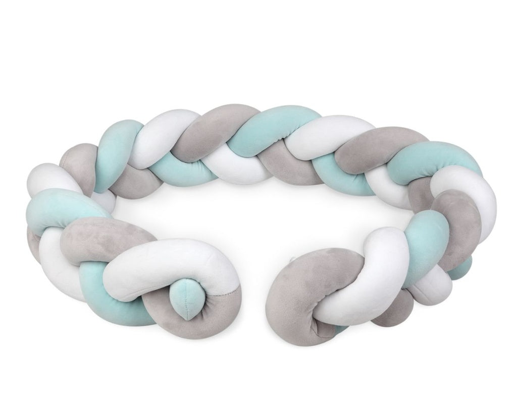 KIOKIDS | PROTECTOR PARA CUNA 150CM | TRENZA
