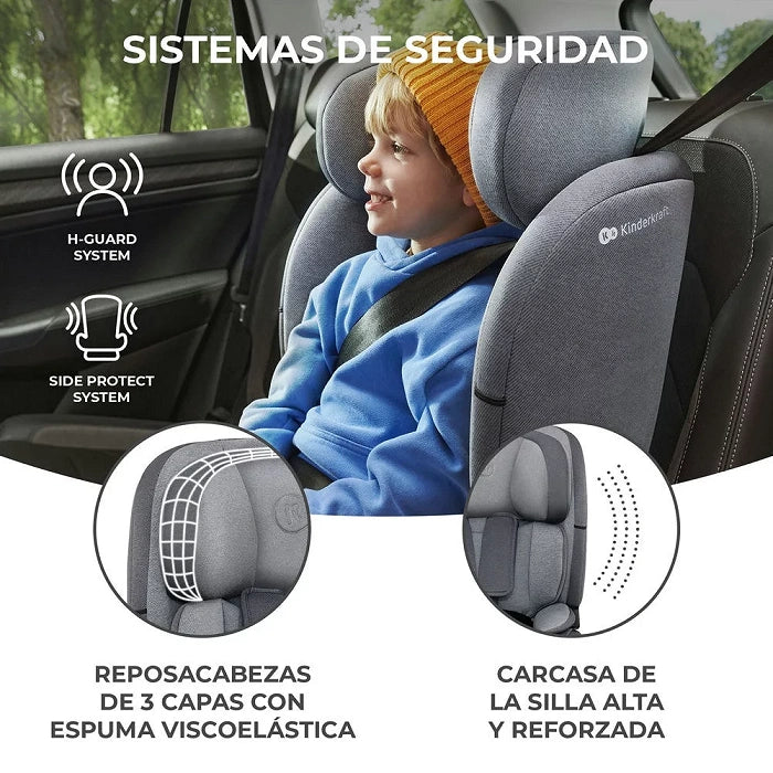 Kinderkraft oneto3 i-size | silla auto | silla coche de 76 - 150 cm