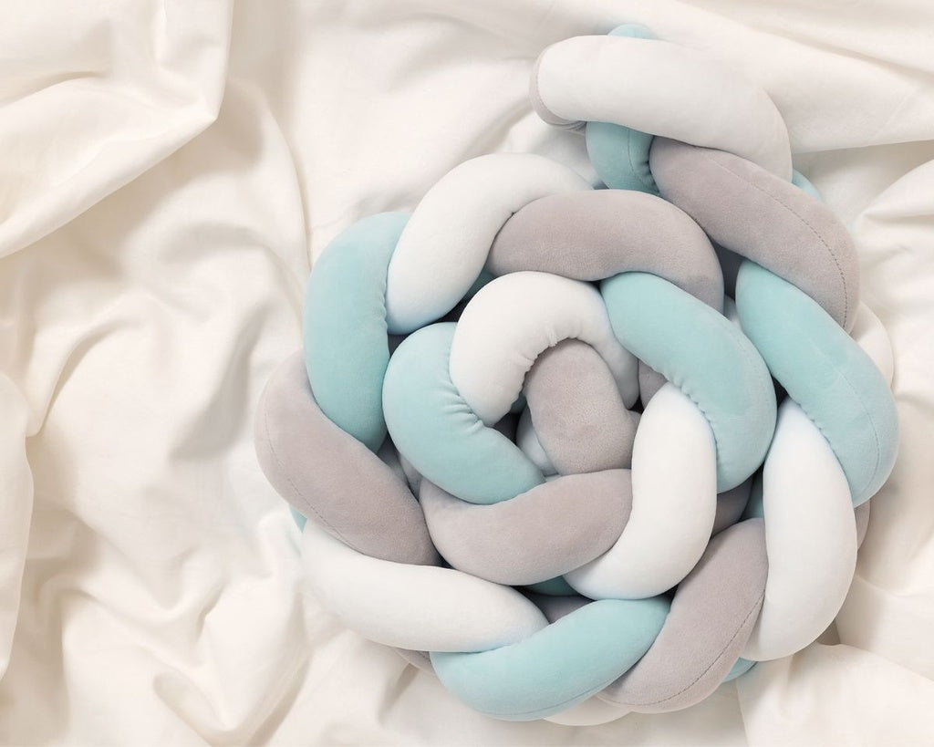 KIOKIDS | PROTECTOR PARA CUNA 150CM | TRENZA