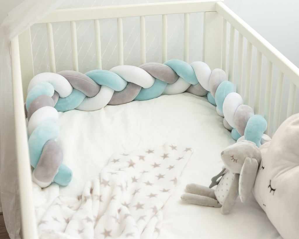 KIOKIDS | PROTECTOR PARA CUNA 150CM | TRENZA
