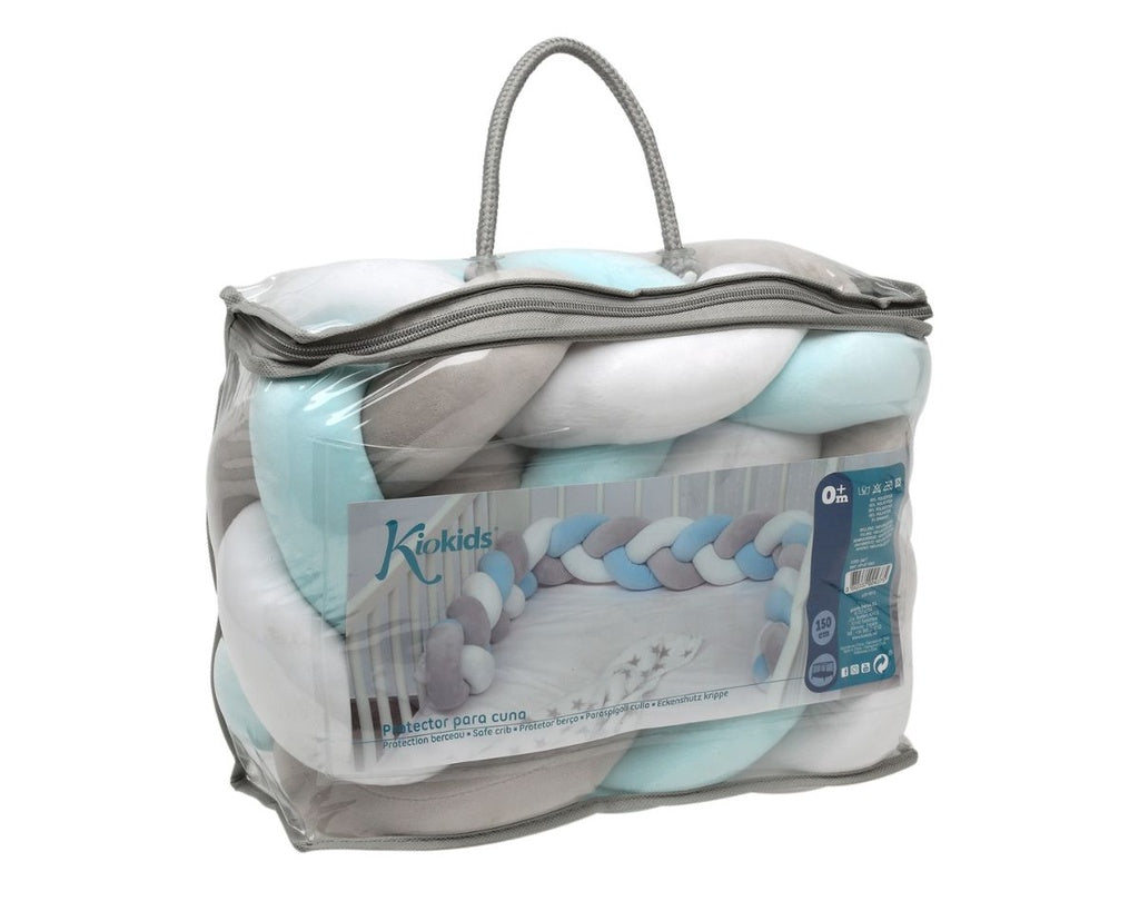 KIOKIDS | PROTECTOR PARA CUNA 150CM | TRENZA
