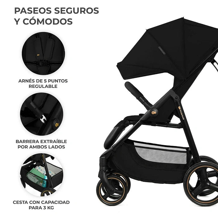 Silla de paseo TRIG 3 Negro