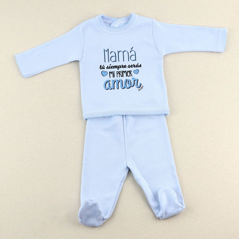 Babidu set 2 Piezas 0m Divertido Mamá / Papá tu siempre serás mi primer amor