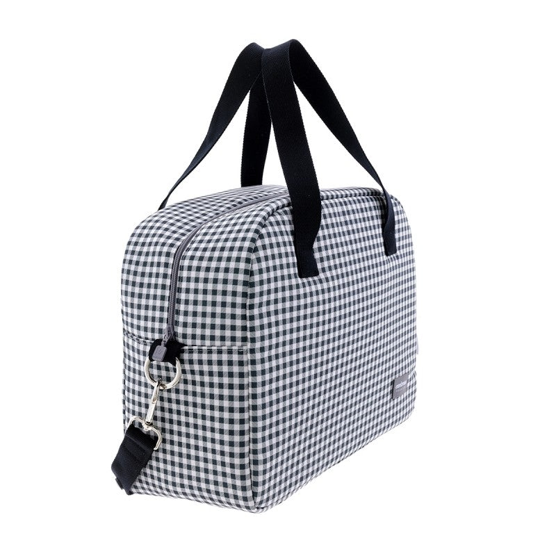 bolso vichy negro CAMBRASS