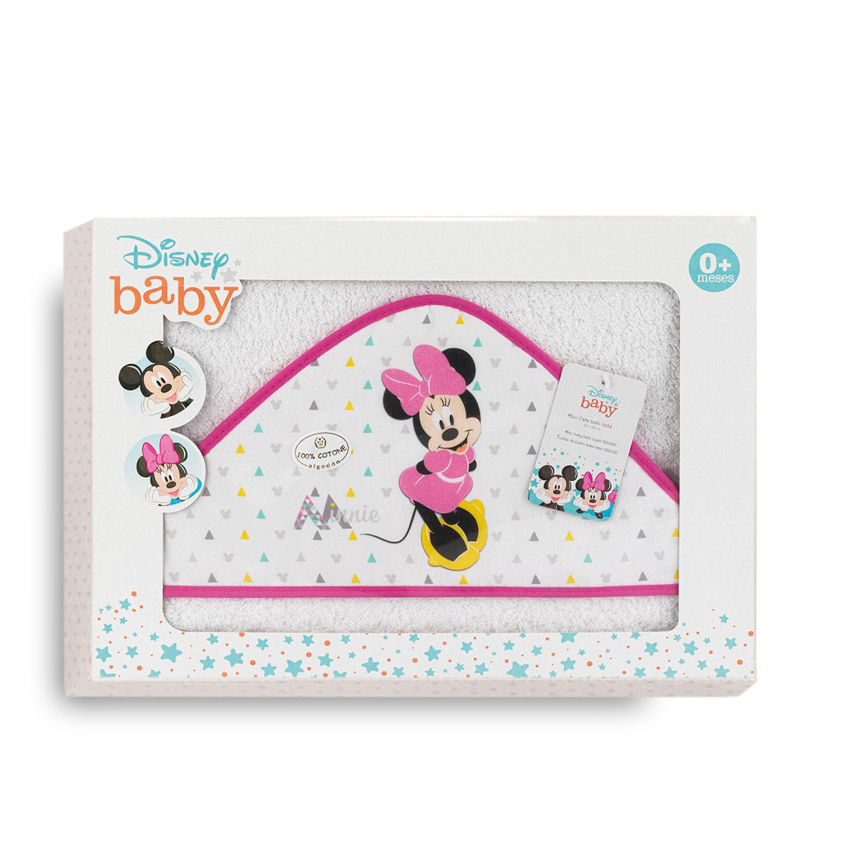Interbaby | capa de baño Minnie | color fucsia