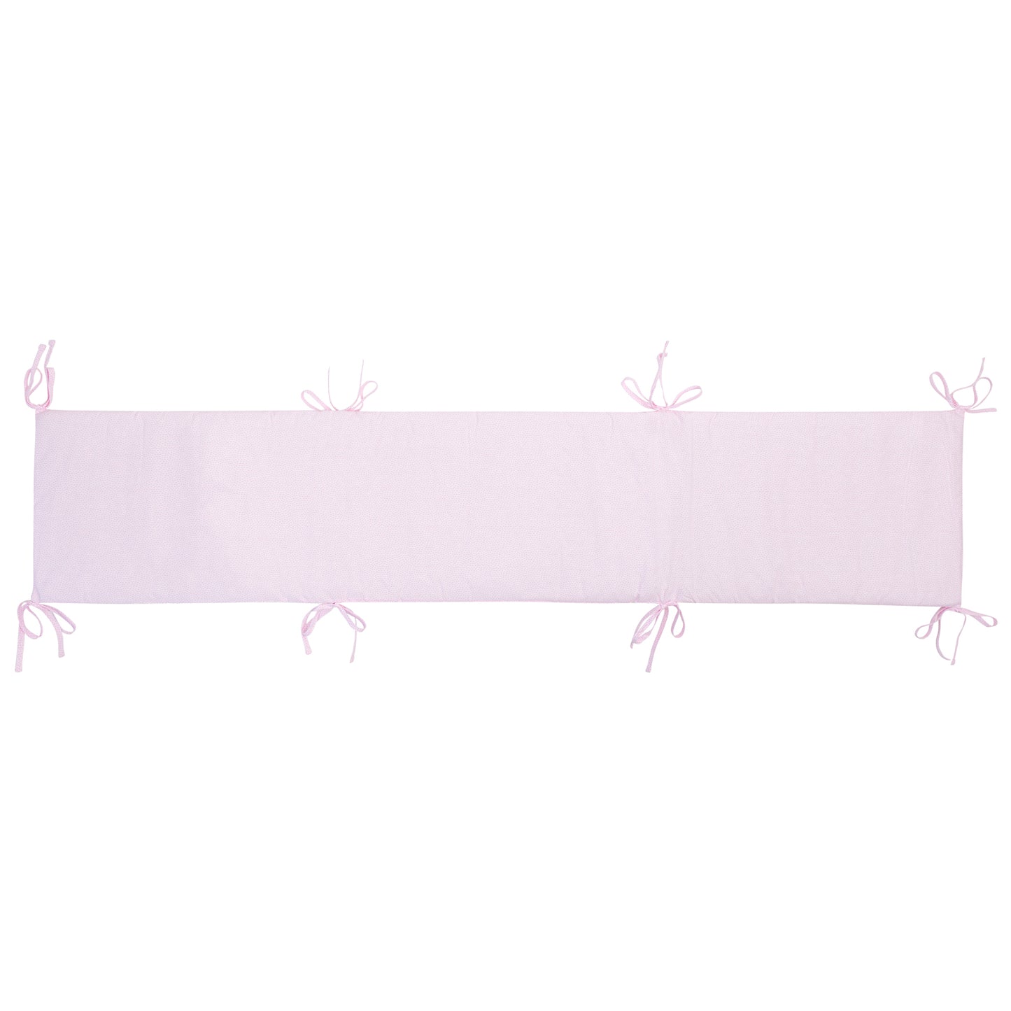Chic Bimbichic | Protector cuna | color blanco y rosa | Chichonera