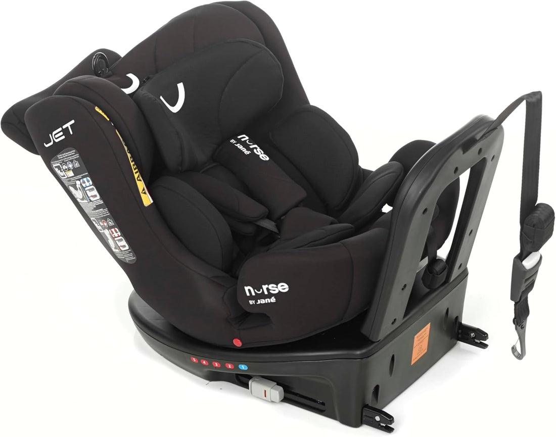 Silla de coche para bebé con isofix o sin isofix.