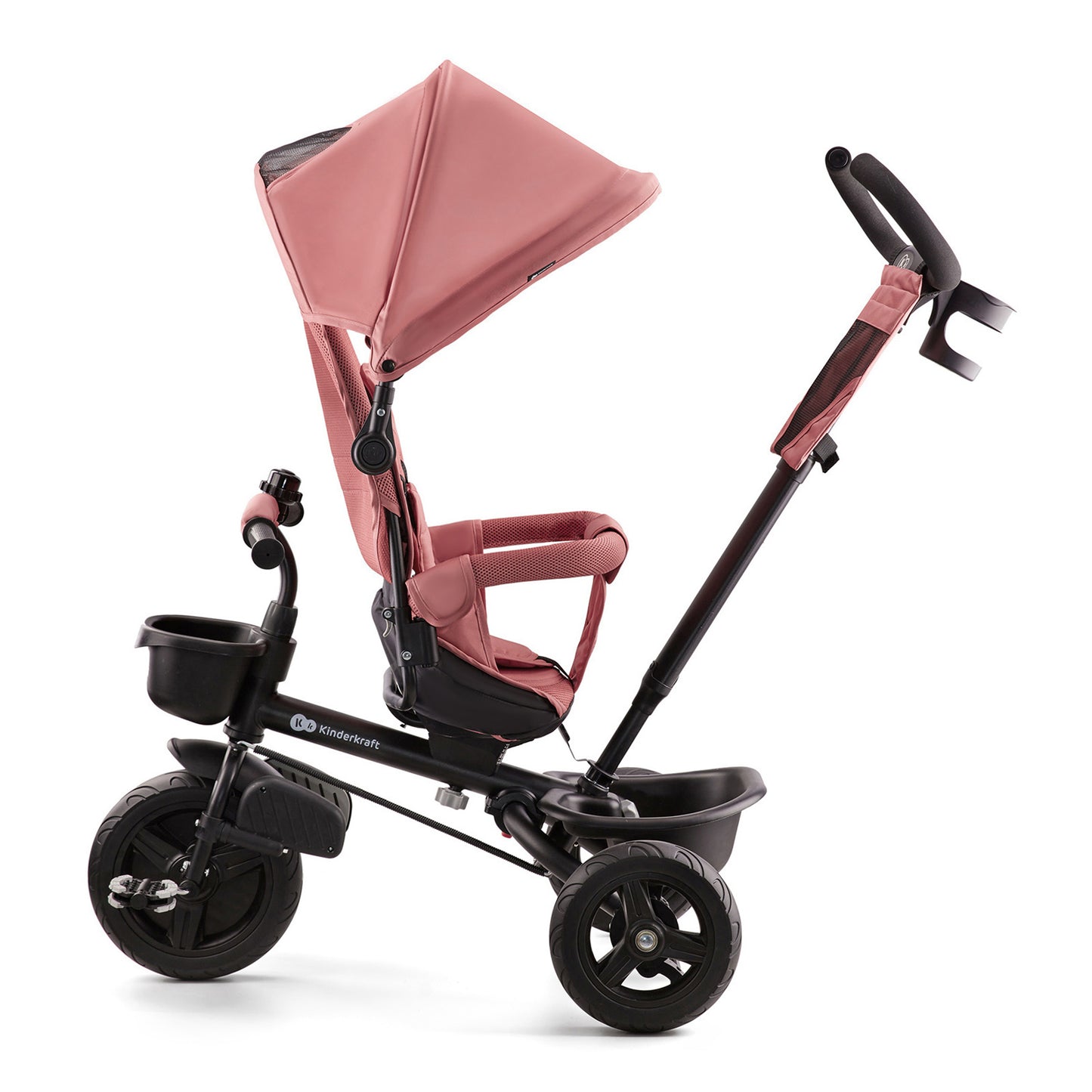 Kinderkraft ASTON | Triciclo con manillar para padres