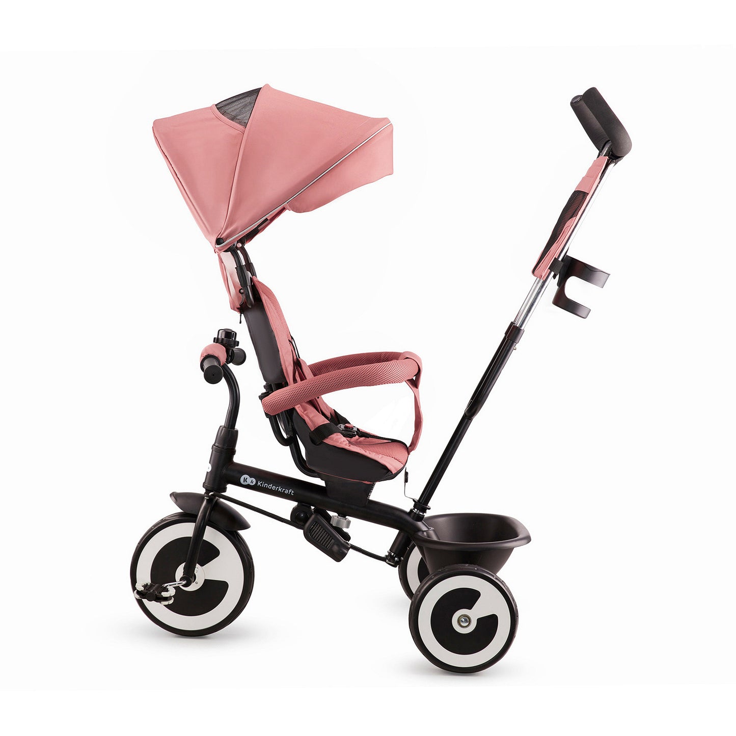 Kinderkraft ASTON | Triciclo con manillar para padres