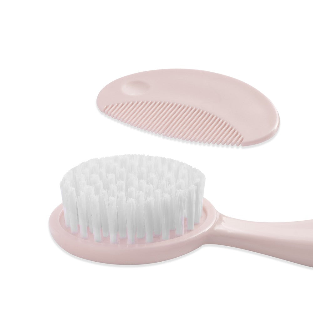 DON ALGODÓN | TRIPTICO CUNA 100% ALG. JIRAFA TREN+PEINE Y CEPILLO BLANCO-MAQUILLAJE