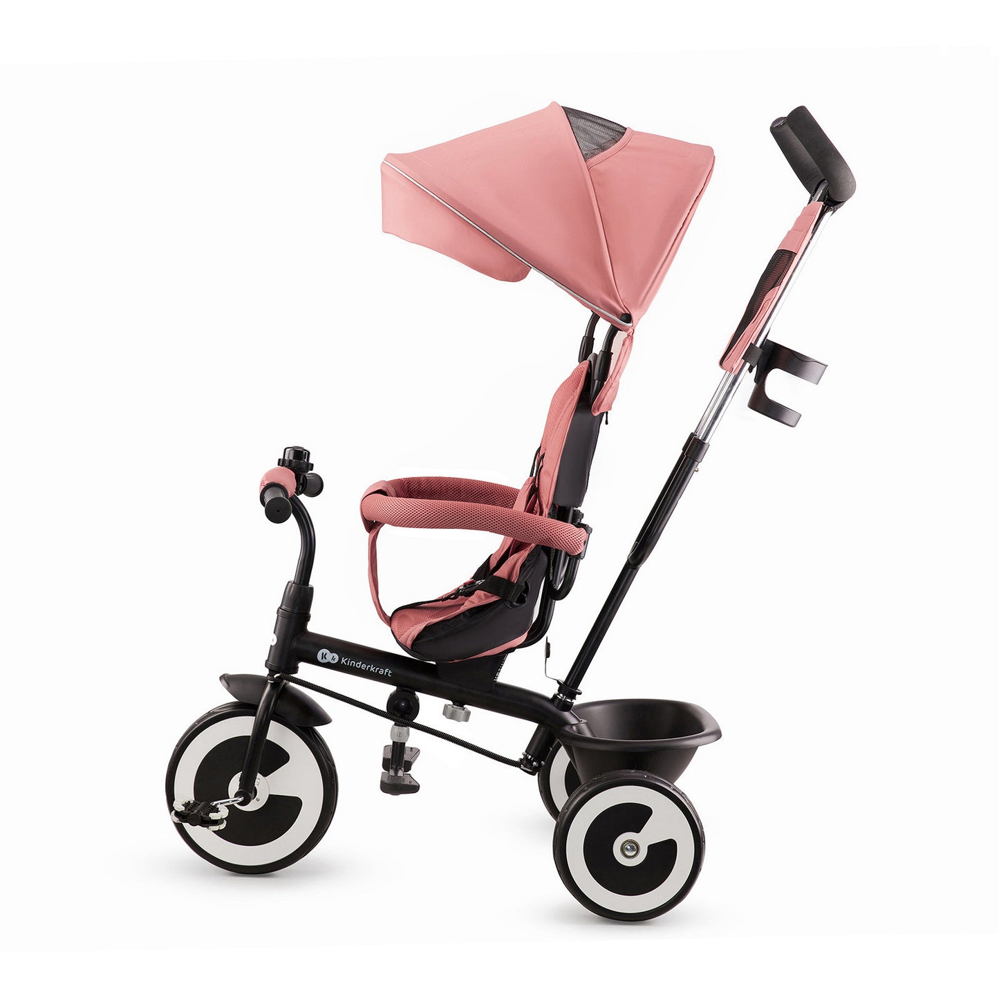 Kinderkraft ASTON | Triciclo con manillar para padres