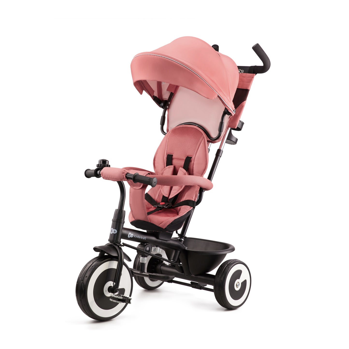 Kinderkraft ASTON | Triciclo con manillar para padres