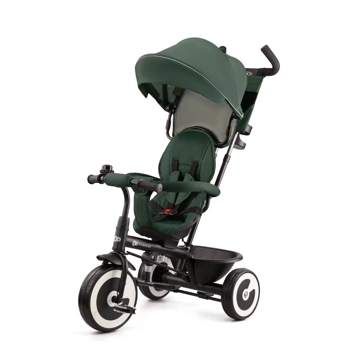 Kinderkraft ASTON | Triciclo con manillar para padres