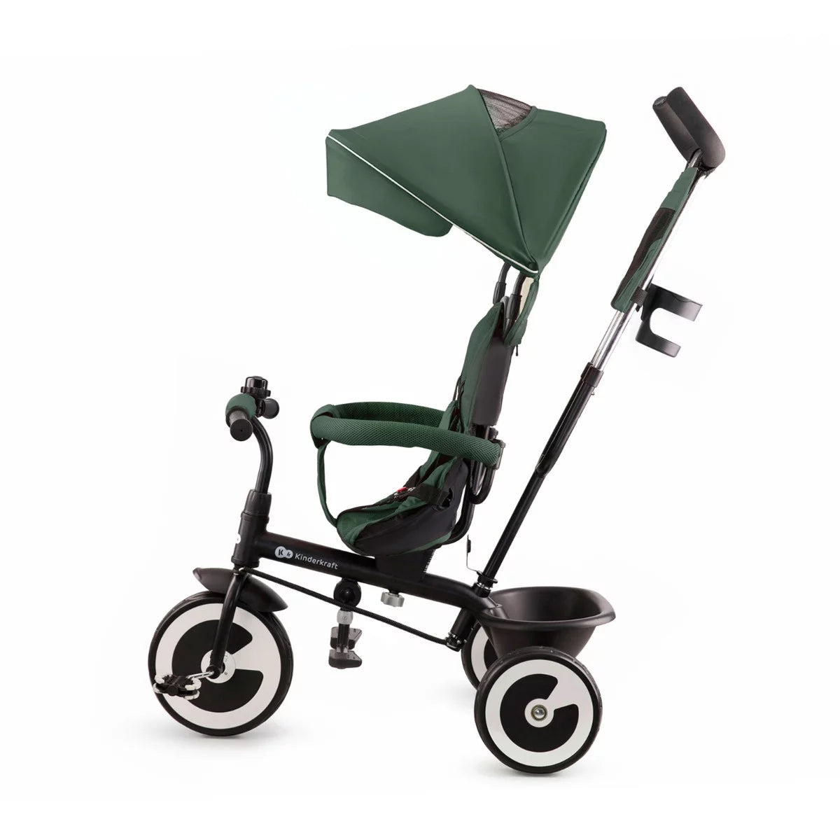 Kinderkraft ASTON | Triciclo con manillar para padres