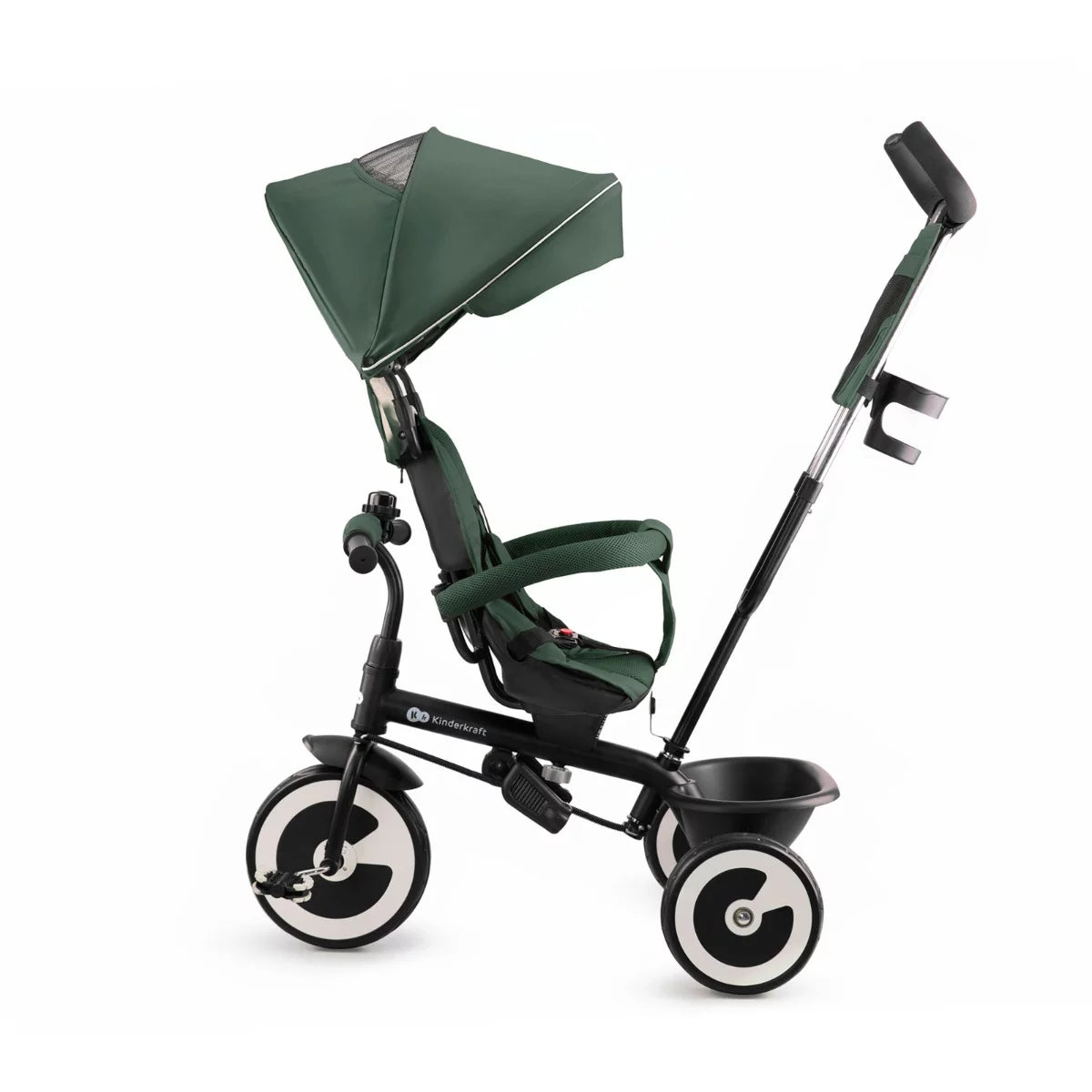 Kinderkraft ASTON | Triciclo con manillar para padres